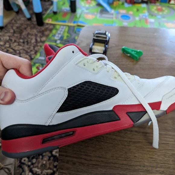 Jordan 5 Low Fire Red - Picture 9 of 11